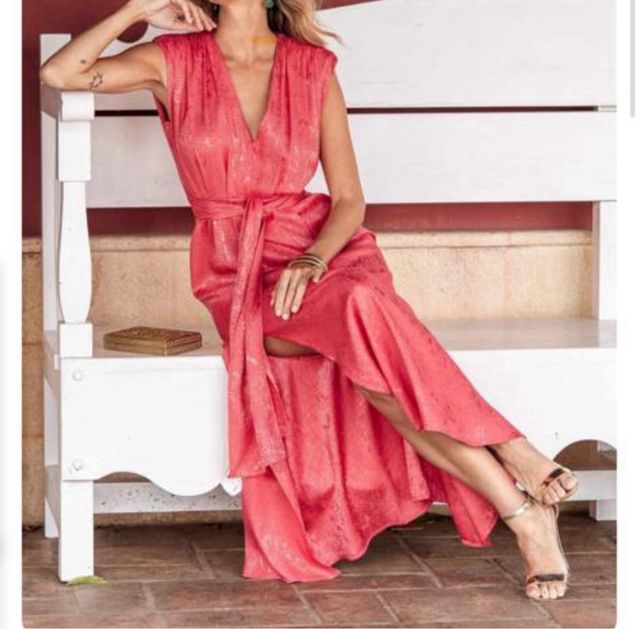 Vestido largo Mariquita Trasquila