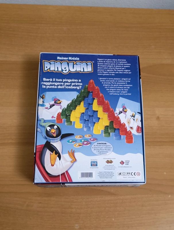 Gioco da tavolo i Pinguini di Reiner Knizia