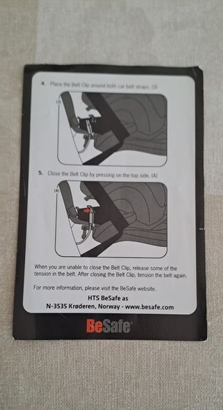 Sillita iZi Plus de BeSafe 0-5 años