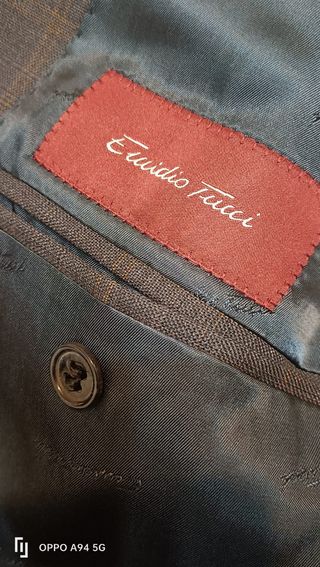 Traje hombre Emilio Tucci