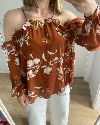 Blusa hombros descubiertos 