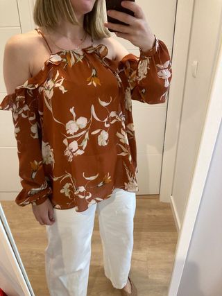 Blusa hombros descubiertos 
