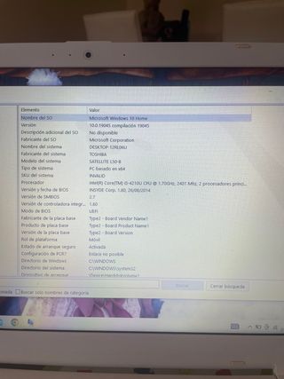 Portatil toshiba i5