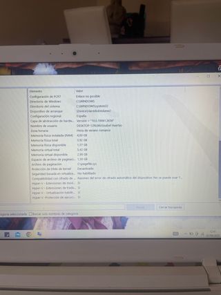 Portatil toshiba i5