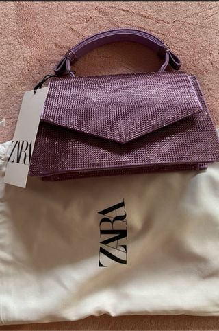 Bolso brillo Zara