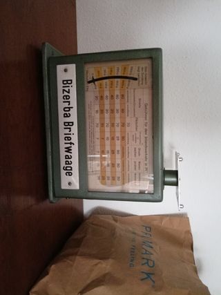 Bascula postal Bizerba Briefwaage