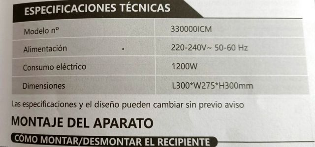 Robot cocina Aigostar