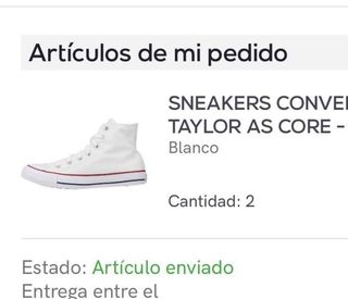 Converse All Star 37,5-37- 42 de lona Blancas