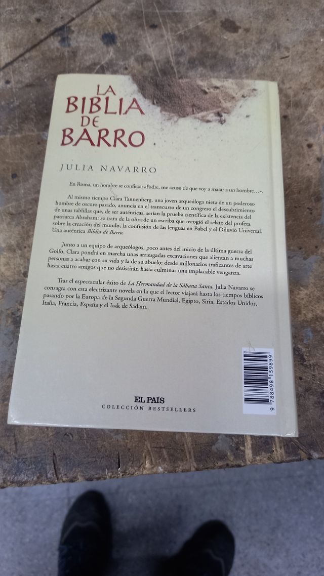 Libro "la biblia de barro"