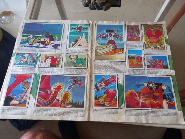 Album mazingerz II completo EL DIFICIL