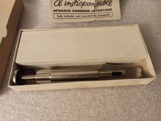 Antigua máquina cosedora.