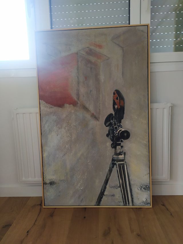 Cuadro máquina de fotos