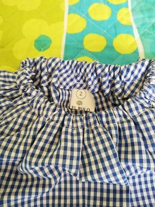 Bata escolar 2 años