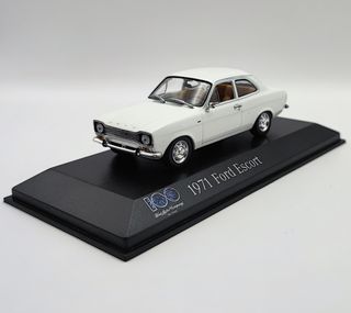 FORD ESCORT 1971 1/43 MINICHAMPS 100 YEARS FORD