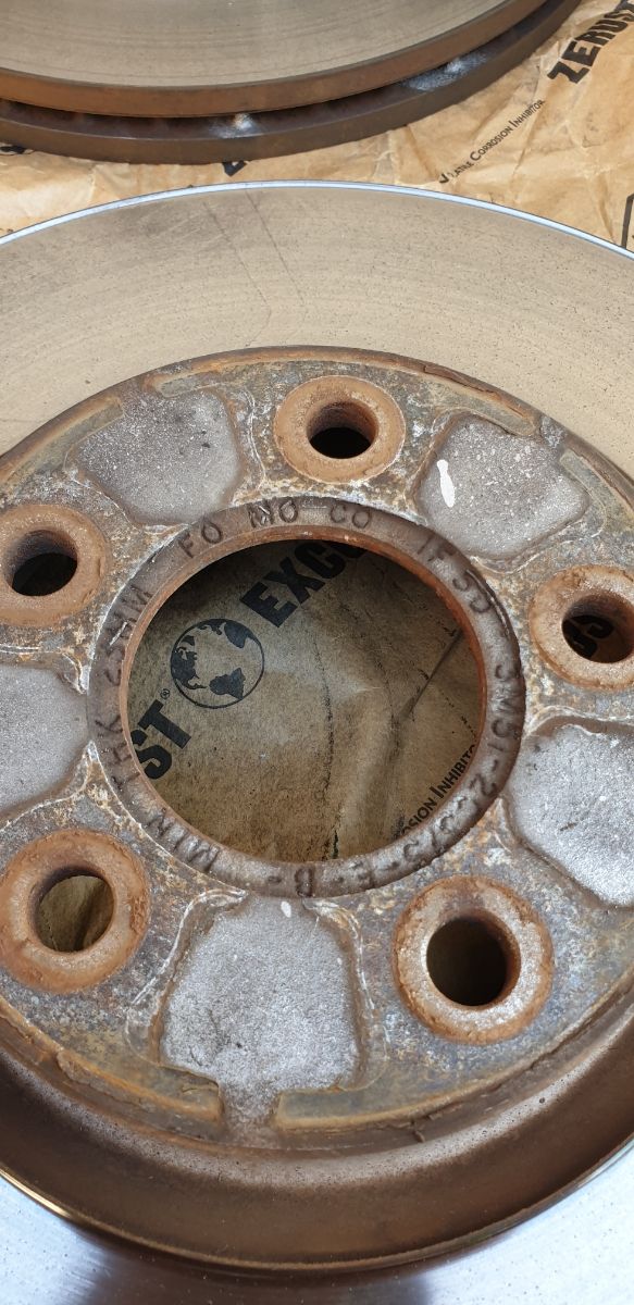 Discos de freno delanteros Ford Focus mk2