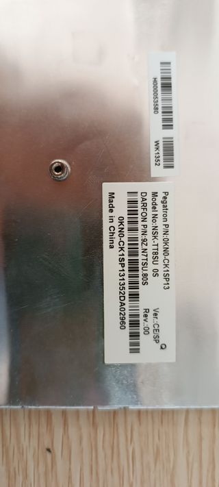 Teclado para portátil