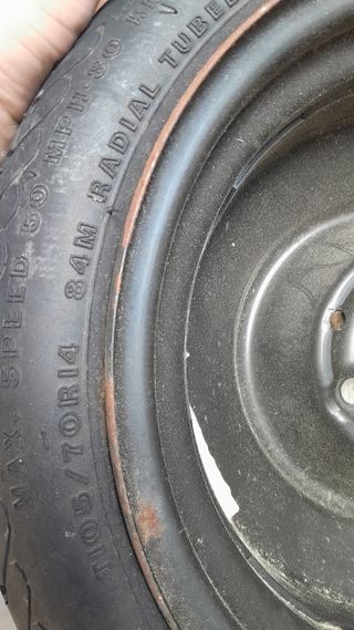 RUEDA DE REPUESTO 4X100