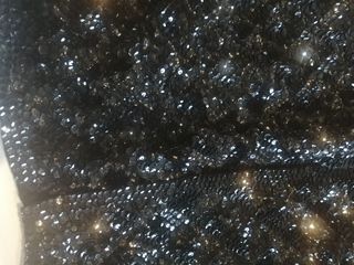 Chaqueta de fiesta de lentejuelas en negro