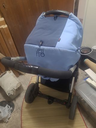 Carrito de bebé, capazo, silla para coche de bebé+