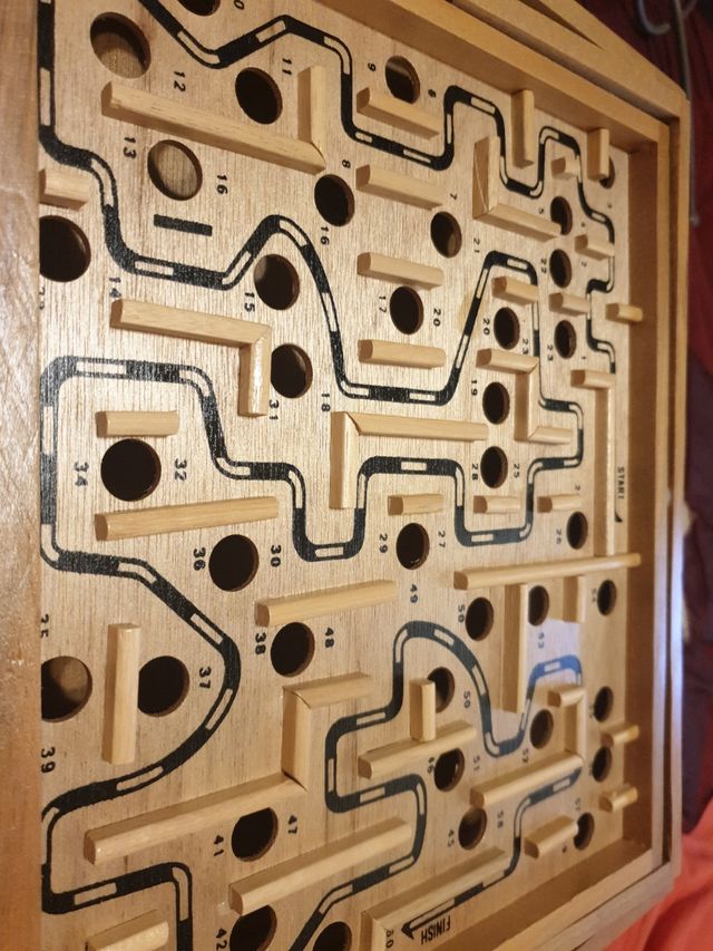 GIOCO DI LEGNO VINTAGE NUOVO