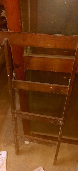 Scaletta per letto a castello in legno