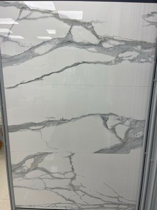 Azulejos, imitación mamol en blanco Puildo 60x120