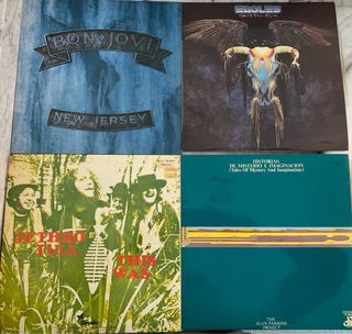 Colección 68 vinilos Lp’s Rock y más...