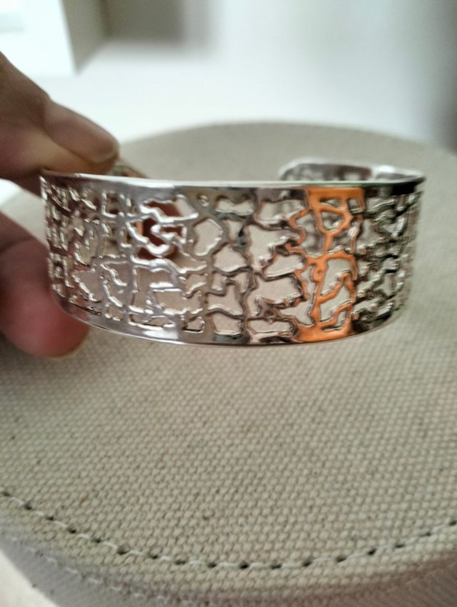 Brazalete/ pulsera de plata