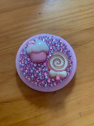 Espejo bolsillo rosa kawaii