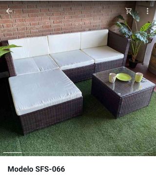 SUPER OFERTA CONJUNTO DE TERRAZA RATTAN