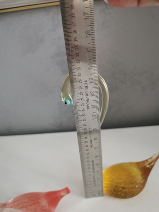 Coppia di cigni di Murano anni '70