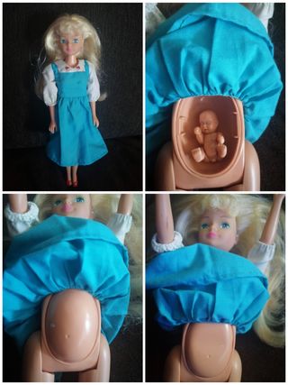 Susy embarazada tipo Barbie