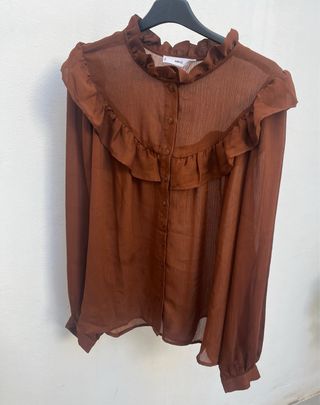 Blusa chica mango talla l