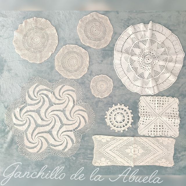 Lote Paños Ganchillo
