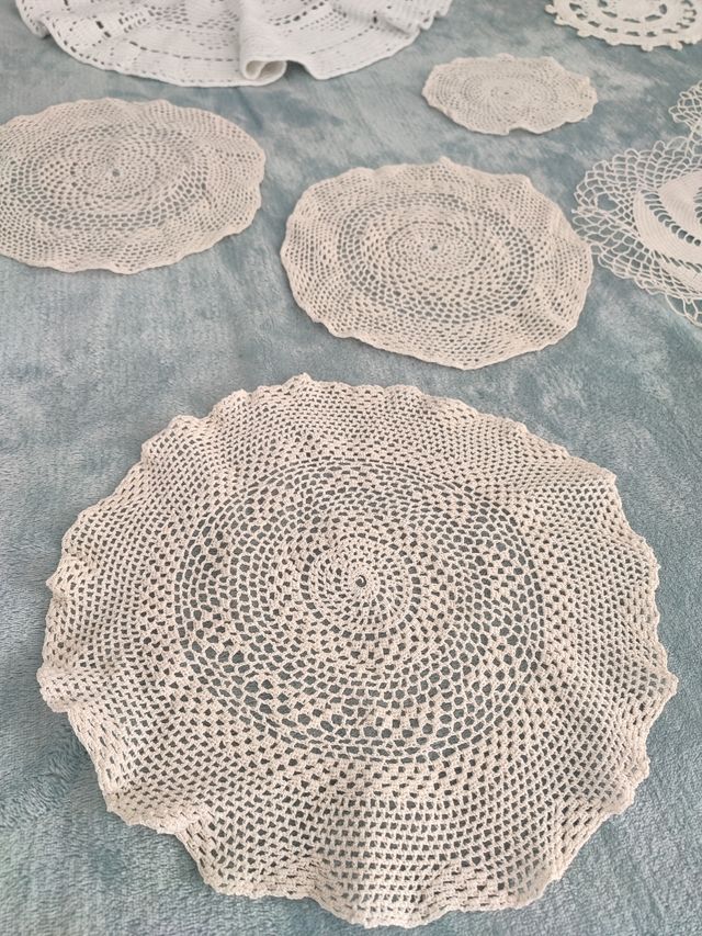 Lote Paños Ganchillo