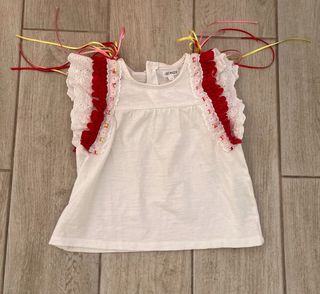 Camiseta niña zingara talla 2-3 años
