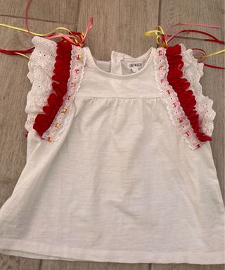 Camiseta niña zingara talla 2-3 años