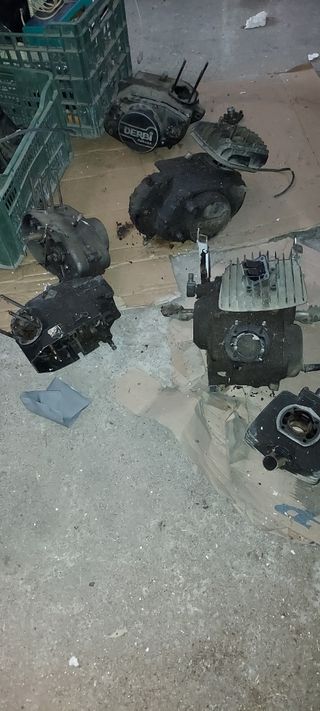 Motor incompleto de yamaha sr250