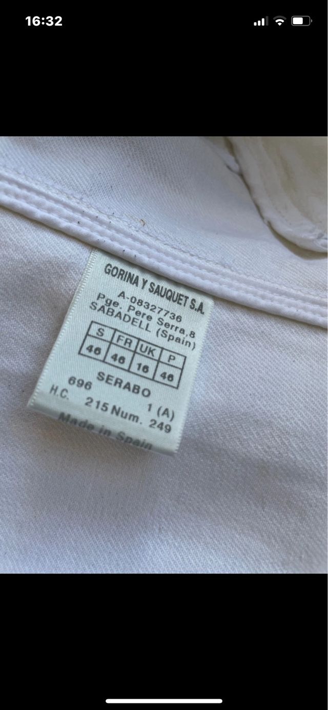 Chaqueta marca Lasserre talla L