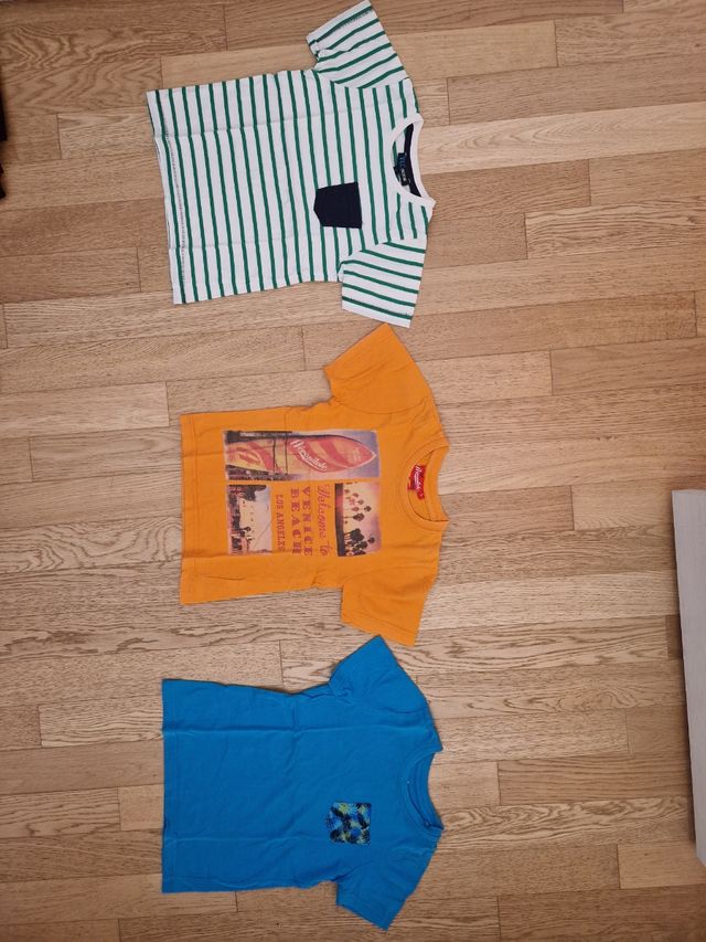 Set 3 T-shirt bimbo 4 anni (98-104)