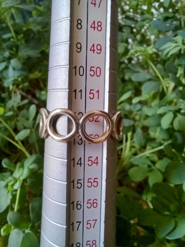 Anillo plata tall 12 1/2 (52,5 mm)