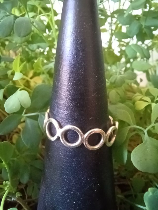 Anillo plata talla 17 (57 mm)