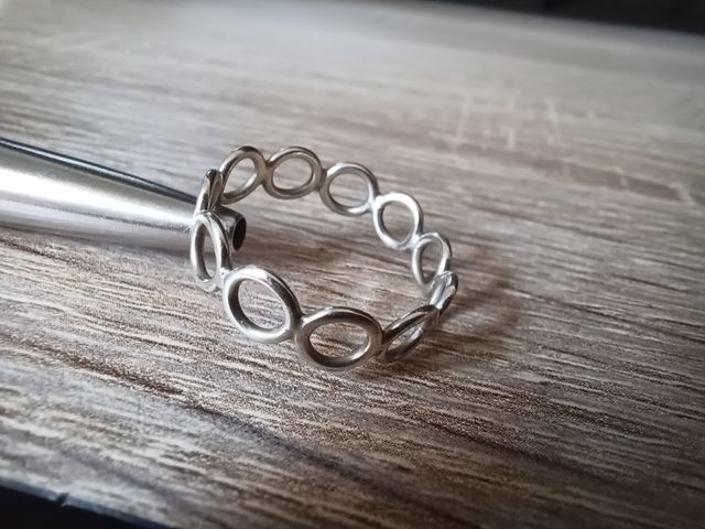 Anillo plata talla 17 (57 mm)