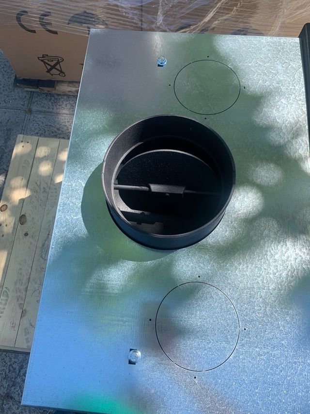 Inserto per legna da ardere modello Michel 7000