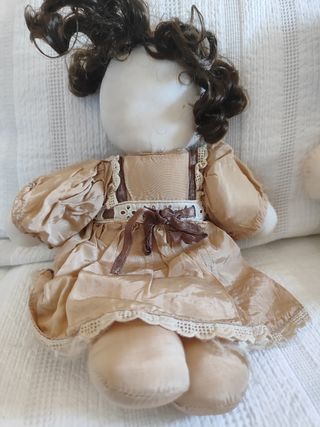 Set di 4 bambole di pezza