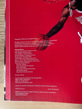 Chicago Bulls -The Chicago Tribune (1era edición).