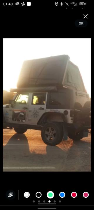 Tienda de techo Rígida 4 plazas