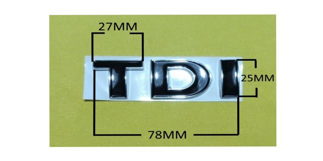 stemma tdi vw black nuovo