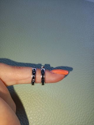 Pendientes aro de plata