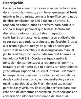 Frigorífico Balay